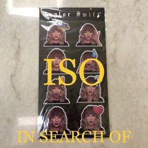 Taylor Swift Taymoji Stickers